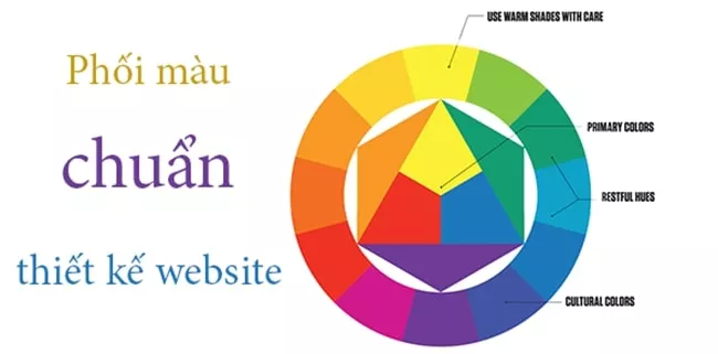Màu sắc thiết kế website phải hài hòa và hợp lý